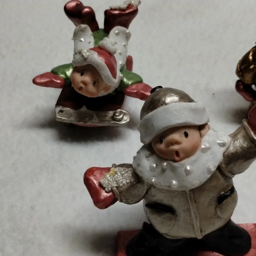 Lil' Bundles of‎ Joy Figurines Set | 11 Pc Vintage 2003 Coyne's & Co Christmas